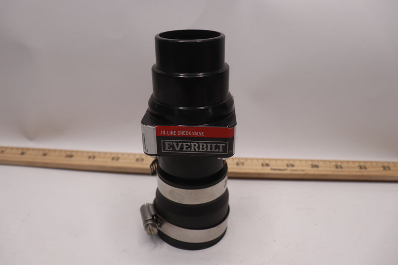 Everbilt  In-Line Sump Pump Check Valve ABS 1.25" and 1.5" THD1020