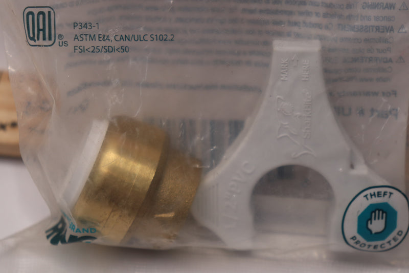 Sharkbite Cap Push To Connect Plumbing Fitting PVC Brass UIP514