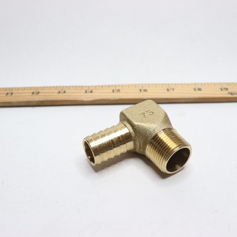 Water Source Hydrant Elbow Brass 3/4" x 3/4" HE7575NL