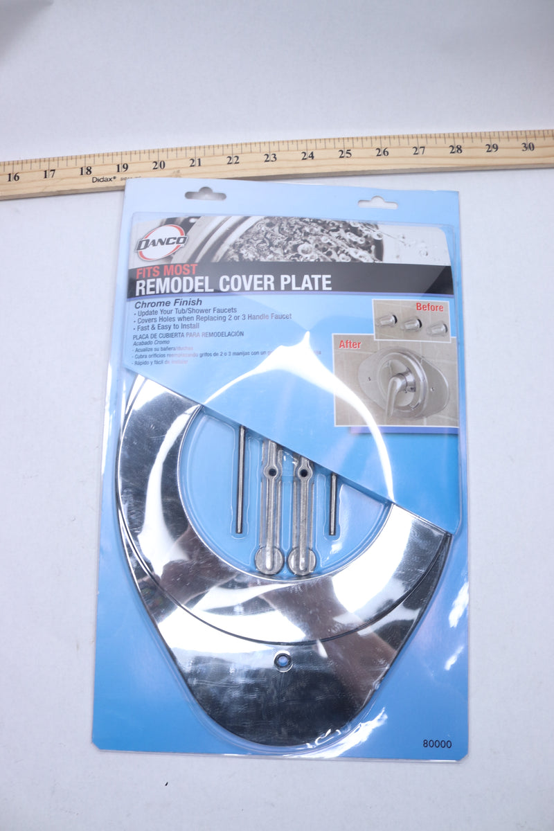 Danco Faucet Remodeling Plate Chrome 80000