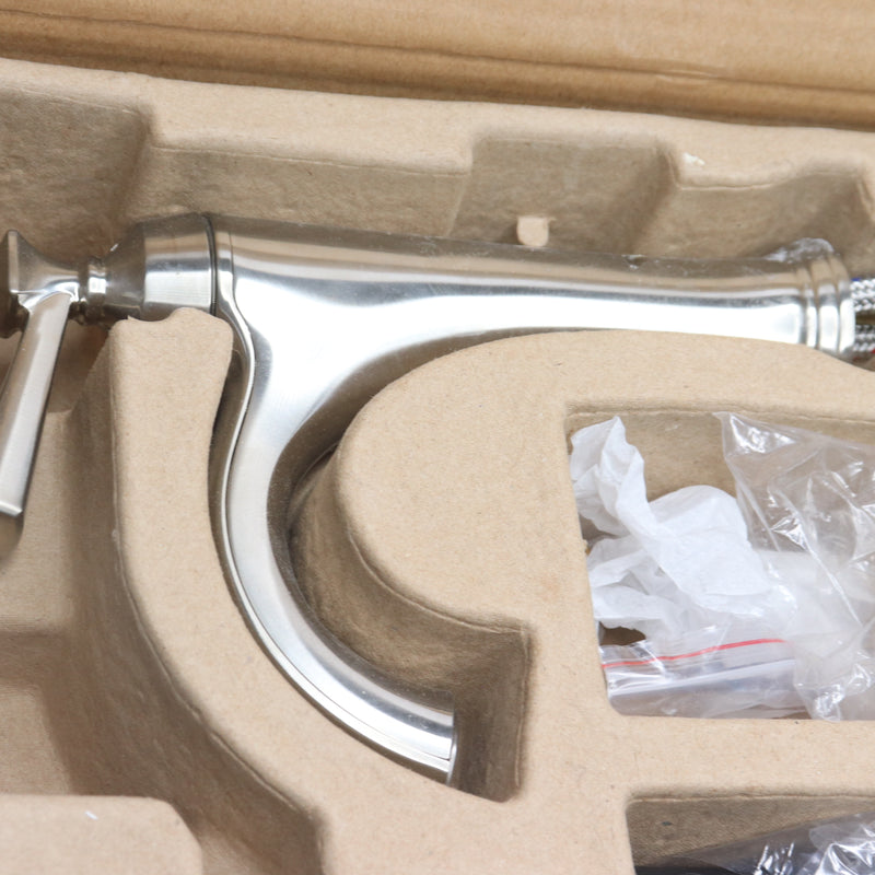 American Standard 1-Handle High Arc Bathroom Faucet Brushed Nickel 1005213038