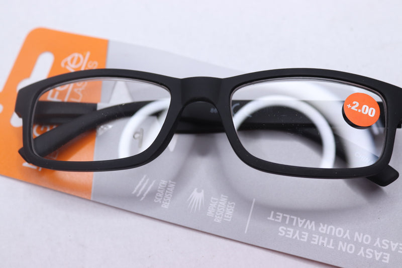 Magnifeye Reading Glasses Strength Level 2 Black 86021-14