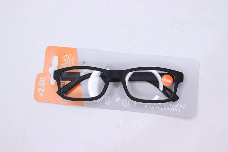 Magnifeye Reading Glasses Strength Level 2 Black 86021-14