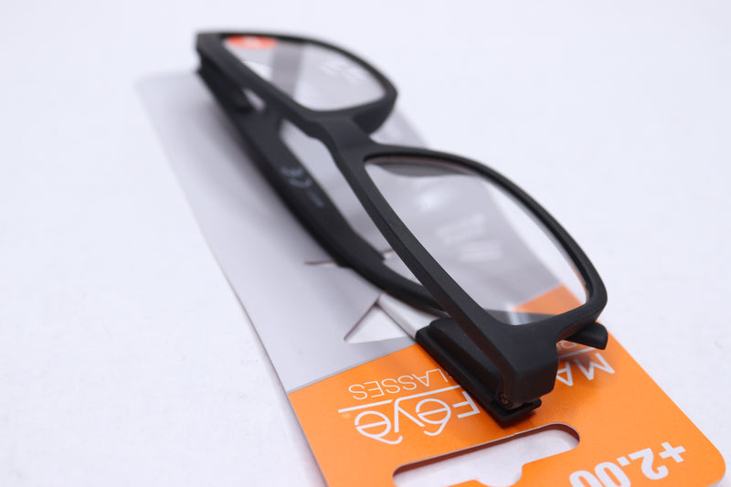 Magnifeye Reading Glasses Strength Level 2 Black 86021-14