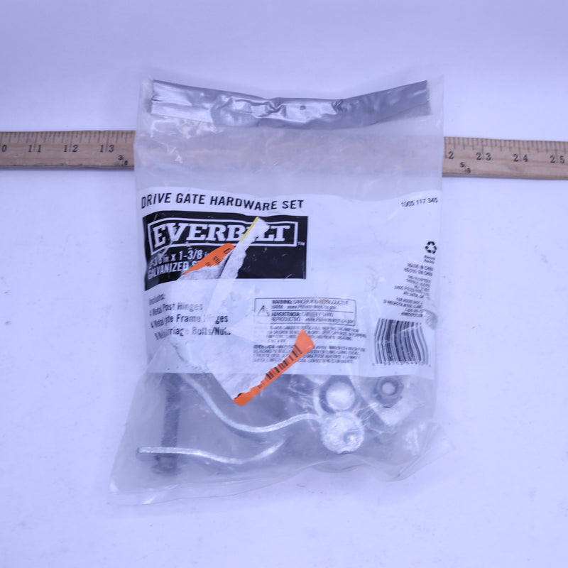 (4-Pk) Everbilt Chain Link Fence Drive Gate Hardware Set 2-3/8" 1005 117 345