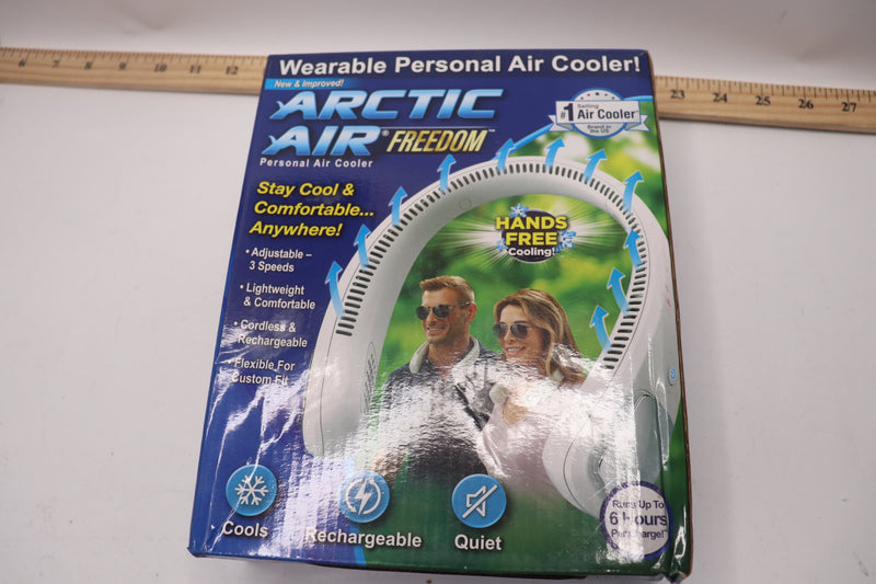 Arctic Air Portable Personal Air Cooler Neck Fan 3-Speed 64dB 5W 21030