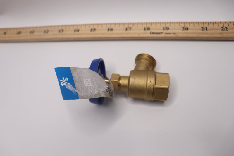 Everbilt Bent Nose Garden Valve Brass 3/4"