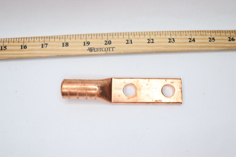 Burndy Compression Lug Copper 2-Hole 4/0 AWG YCA282N