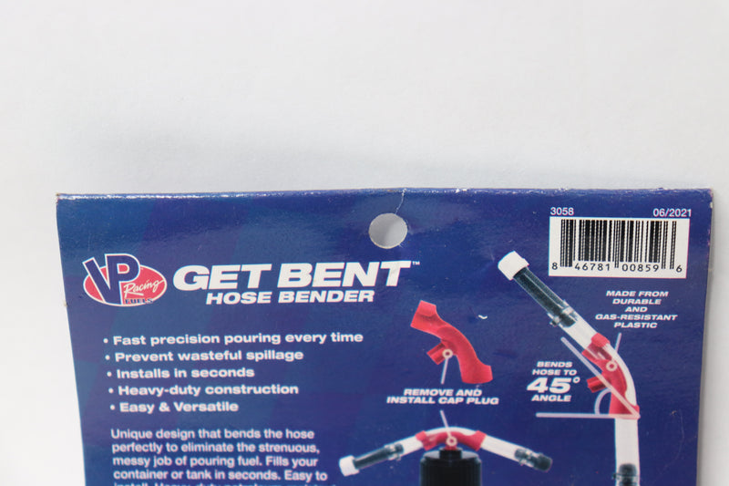 (1-Pk) VP Racing Fuels Get Bent Hose Bender Red Plastic 3058