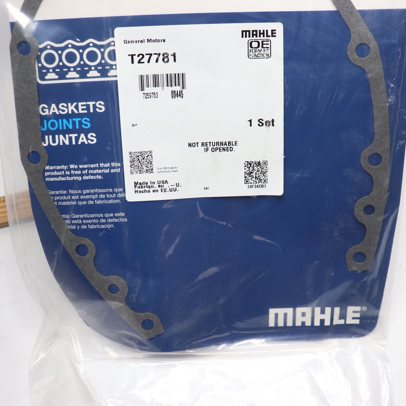 Mahle Engine Timing Cover Gasket Black T27781