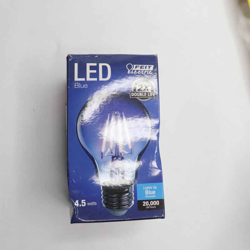 Feit Electric LED Bulb General Purpose A19 E26 Lamp Base Dimmable Blue