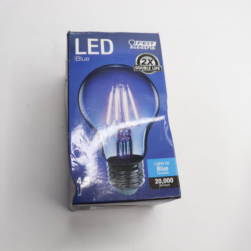 Feit Electric LED Bulb General Purpose A19 E26 Lamp Base Dimmable Blue