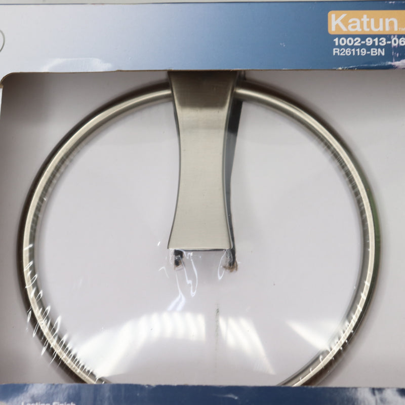 Kohler Katun Towel Ring Vibrant Brushed Nickel R26119-BN