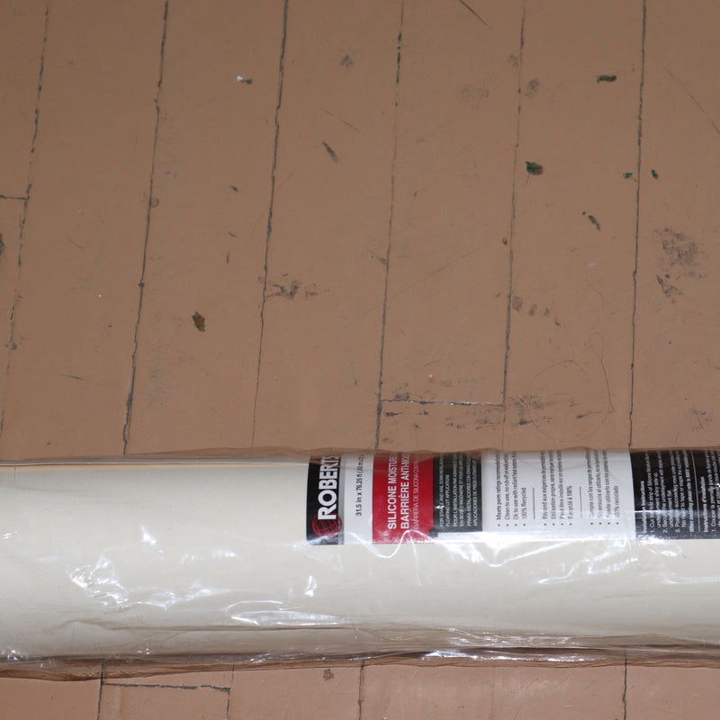 Roberts Silicone Moisture Barrier White 200 sq. ft. for Solid & Engineered Wood