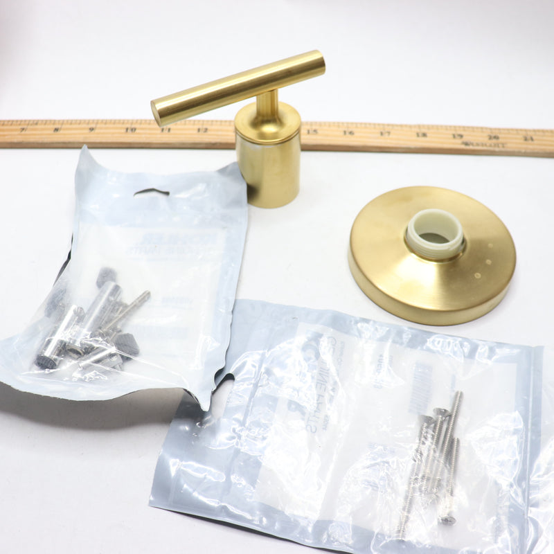 Kohler Purist Valve Trim Vibrant Brushed Moderne Brass T14490-4-2MB