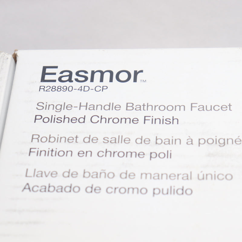 Kohler Easmor Single Hole Bathroom Faucet in Polished Chrome R28890-4D-CP