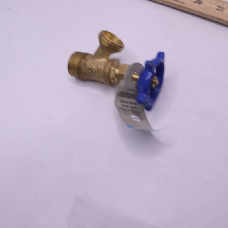 Everbilt Boiler Drain Brass MPT x FPT 3/4" x 1/2" 641 782