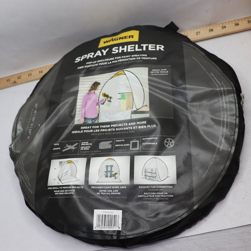 Wagner Portable Small Spray Shelter Tent for DIY Spray Painting C900051.M