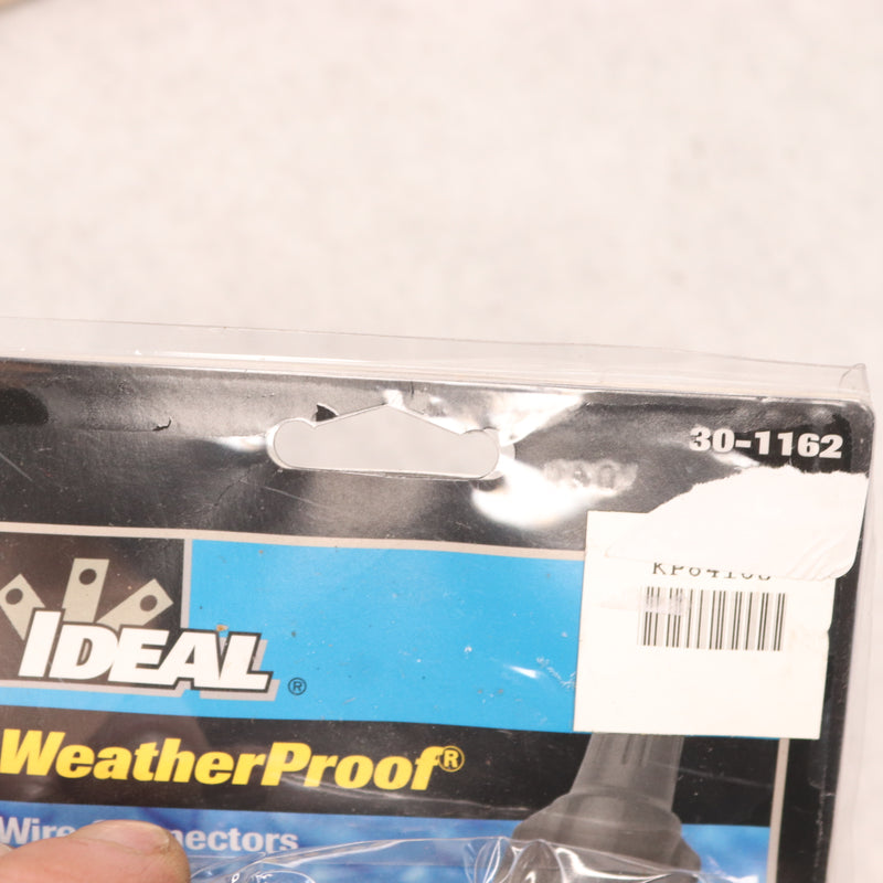 (6-Pk) Ideal Wire Connectors Weatherproof Gray/Red 30-1162