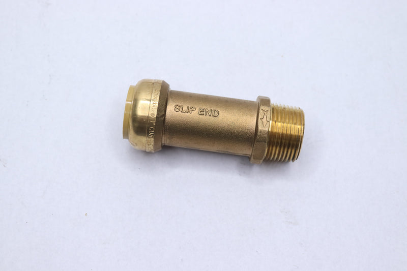 SharkBite 1 in. Push-to-Connect x MIP Brass Slip Adapter Fitting