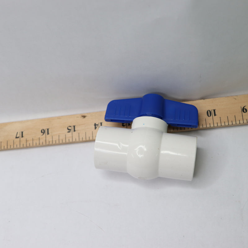 Everbilt Slip Ball Valve PVC 3/4" x 3/4" PVCBV3412JR