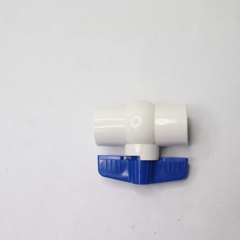 Everbilt Slip Ball Valve PVC 3/4" x 3/4" PVCBV3412JR