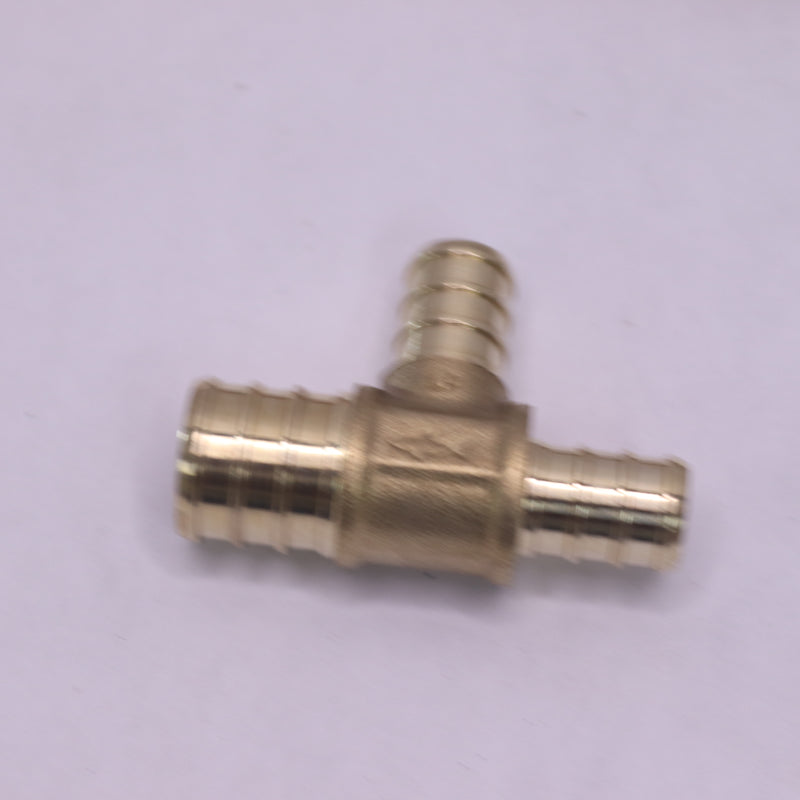 SharkBite Reducing Tee Brass 3/4" x 1/2" x 1/2"UC454LFA