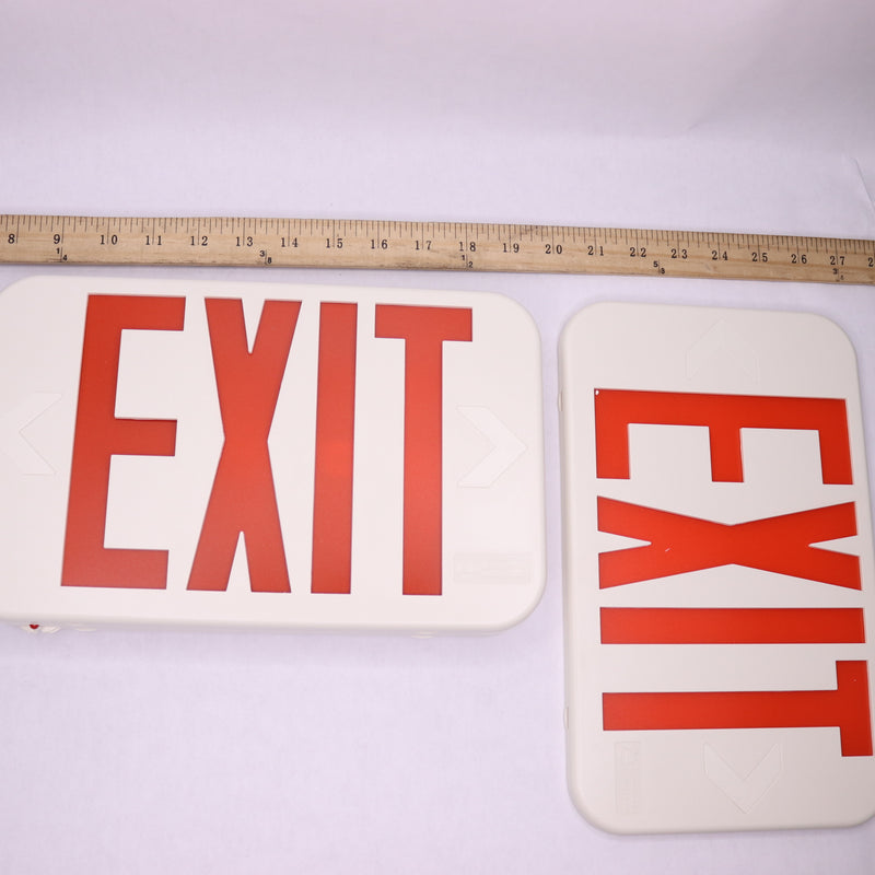Lithonia Lighting Contractor Select Integrated LED White Exit Sign