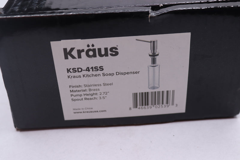 Kraus Kitchen Soap and Lotion Dispenser in Stainless Steel KSD-41SS