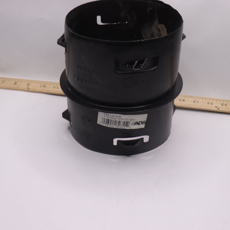 Advanced Drainage Systems Corrugated Singlewall Pipe Internal Coupler 6"