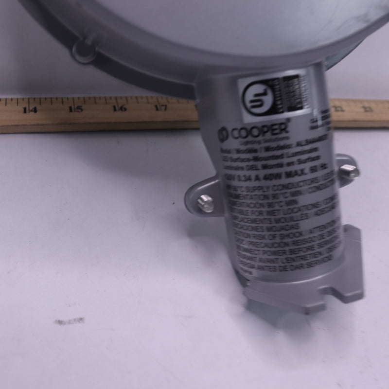 Cooper Lighting LED Large Area Light Dusk-to-Dawn Gray 4000Lm ALB4A40GY