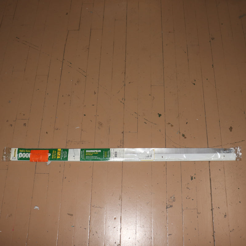 Frost King 2 in. x 36 in. Heavy-Duty Aluminum/Brush White Door Sweep