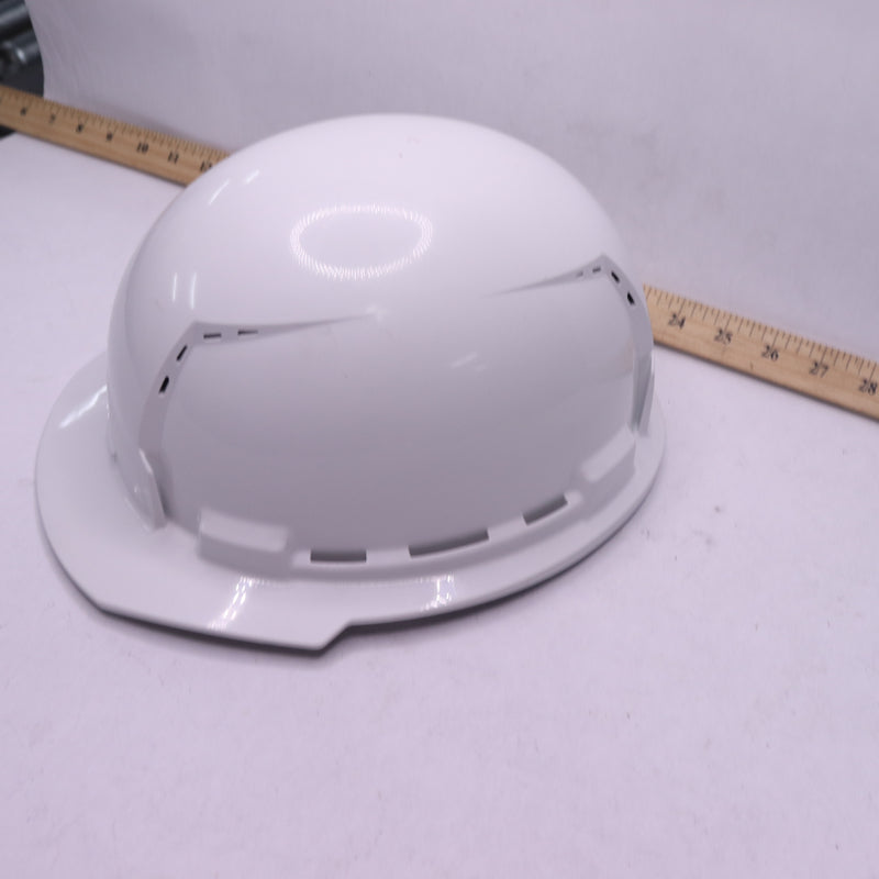 Milwaukee Full Brim Vented Hard Hat With Bolt White 48731200 - Complete