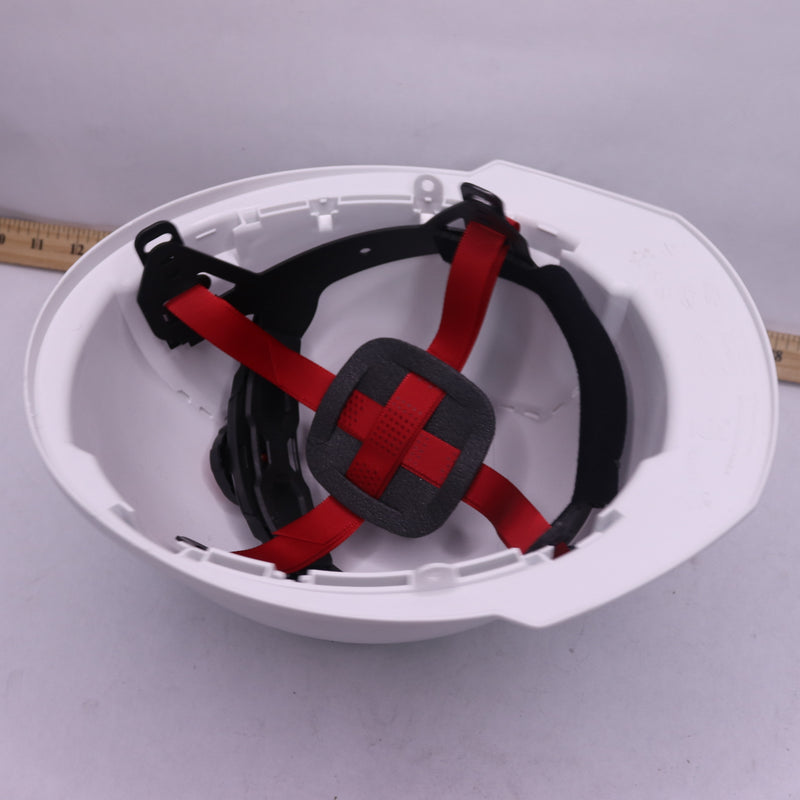 Milwaukee Full Brim Vented Hard Hat With Bolt White 48731200 - Complete