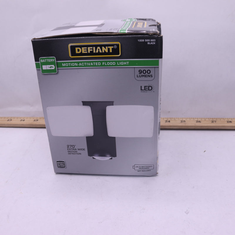 Defiant 2-Head Dusk to Dawn LED Security Flood Light 900 Lumens 1009 569 683