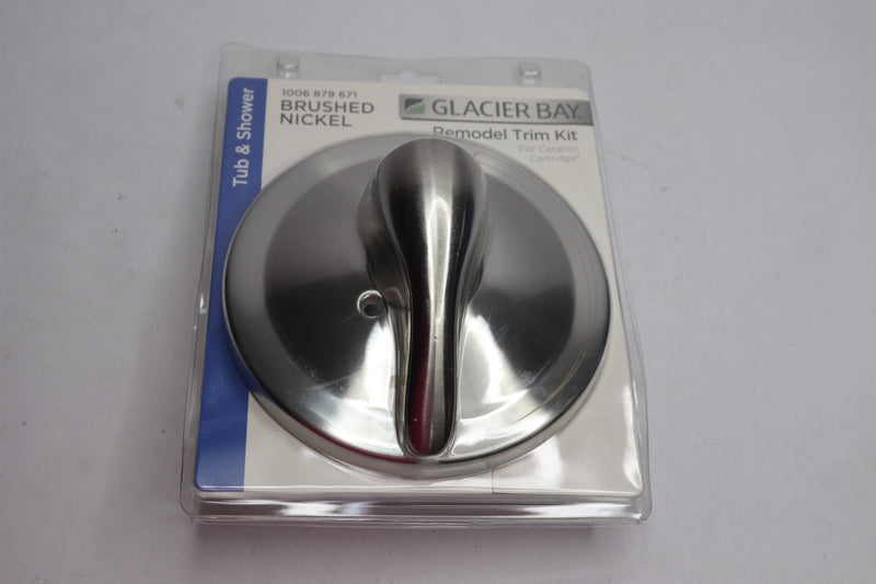 Glacier Bay Valve Trim Kit 1-Handle Brushed Nickel 1006879671