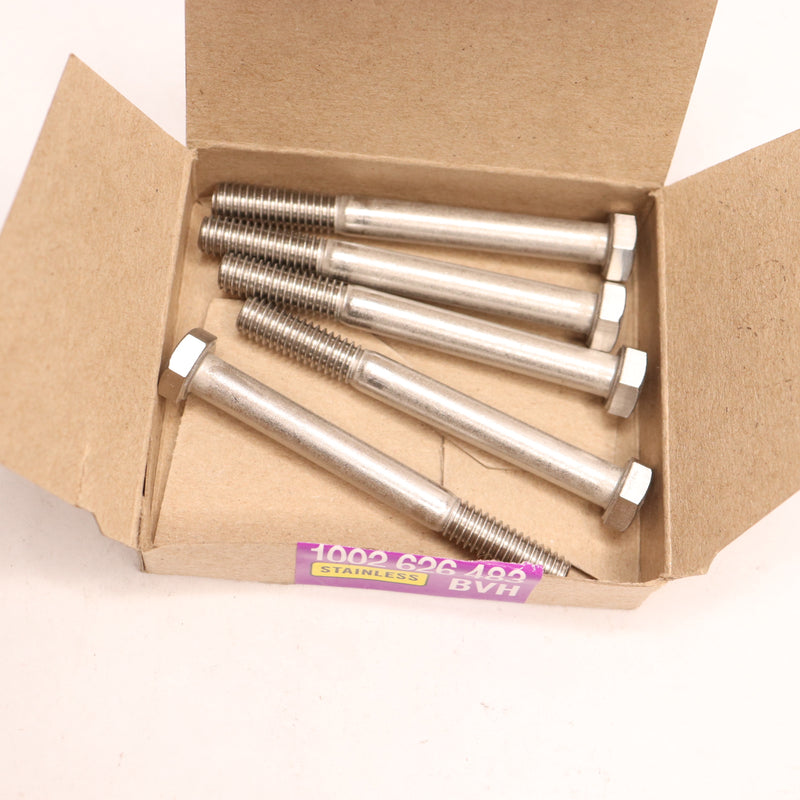 (5-Pk) Everbilt Hex Bolt Stainless Steel 5/16"-18 x 3"