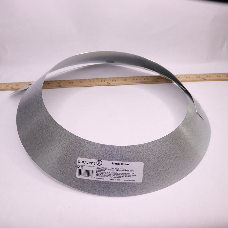 DuraVent Storm Collar Galvanized Steel 6" 6DP-SC