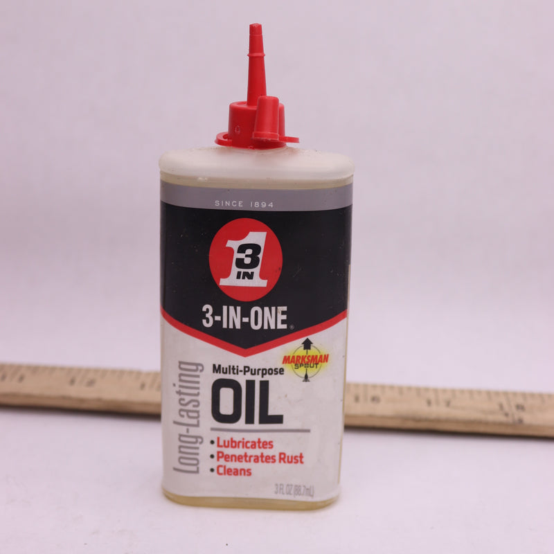 3-In-One Multi-Purpose Oil Lubricant 3 Oz