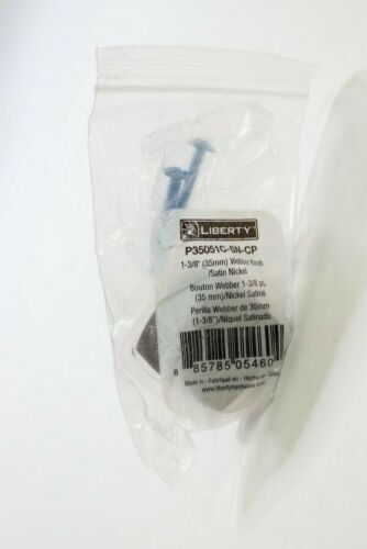 Liberty Hardware Webber Square Cabinet Knob Satin Nickel 1-3/8" P35051C-SN