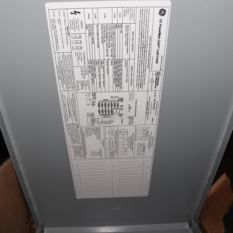 GE 12-Space 24-Circuit Main Breaker Outdoor Load Center Contractor Kit