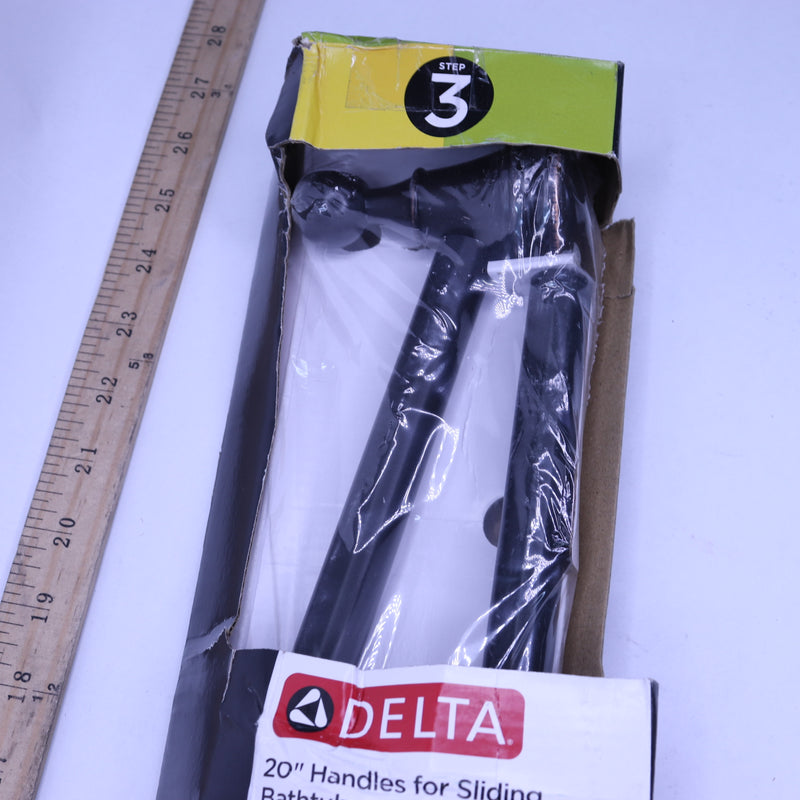 Delta Crestfield Handle for Sliding Shower or Tub Door Bronze 20" SDBR003-OB-R