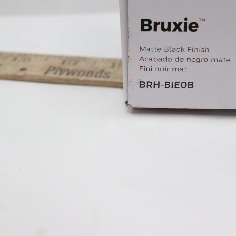 (1-Pk) Pfister Bruxie Bathroom Towel Hook Matte Black BRHBIE0B