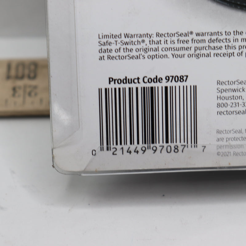 (1-Pk) Rectorseal Ss2 3rd Generation Safe-T-Switch 97087