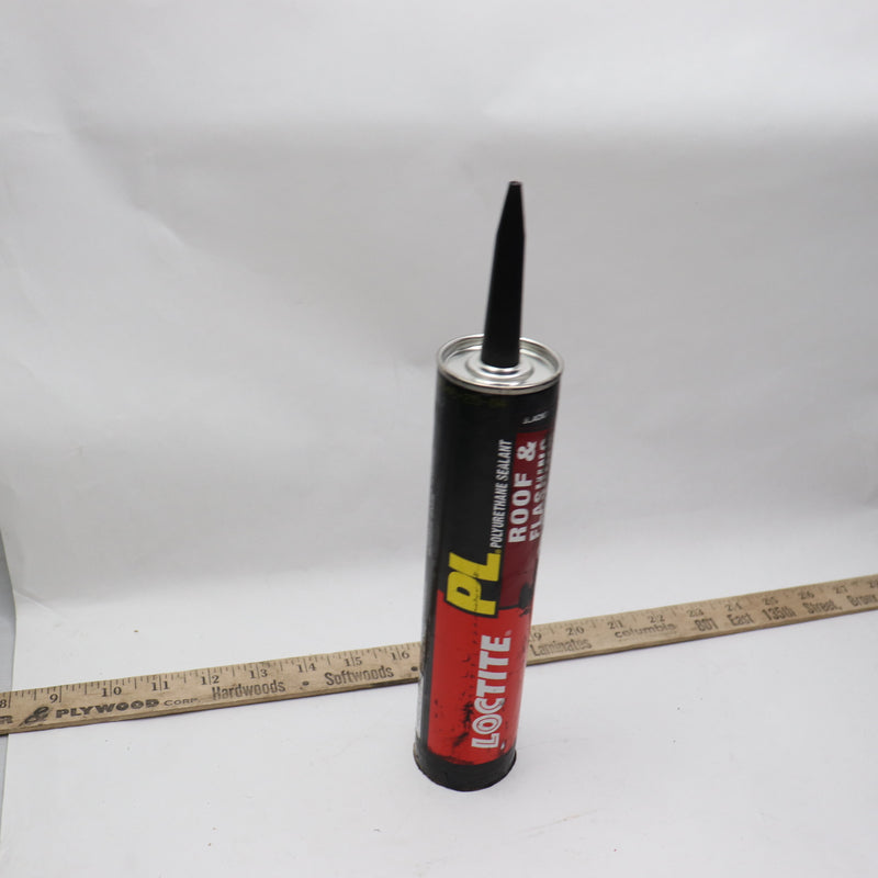 Loctite Polyurethane Sealant Roof and Flashing Black 10 fl oz Cartridge