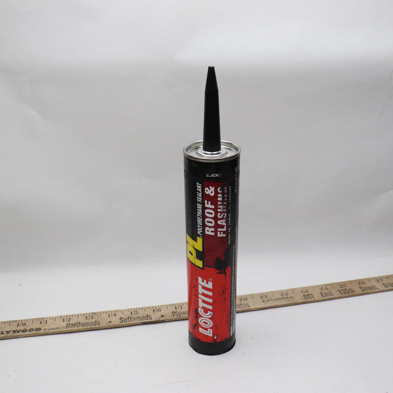 Loctite Polyurethane Sealant Roof and Flashing Black 10 fl oz Cartridge