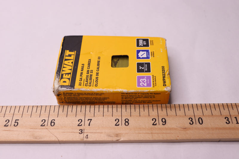 DEWALT 2 in. x 23-Gauge Pin Nail