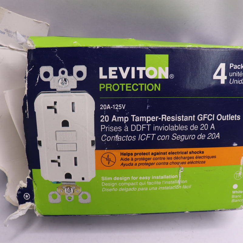 Lutron Duplex SmarTest Self-Test SmartlockPro Tamper Resist GFCI 20A 125V