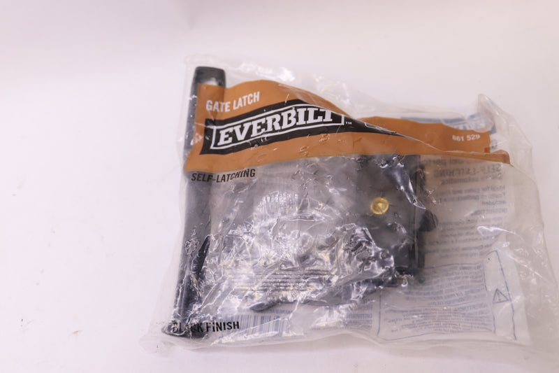 Everbilt Gate Latch Self-Latching Black Finish 861 529