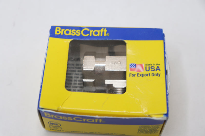 Brass Craft Angle Valve Chrome-Plated Brass 1/4-Turn G2R37X C1